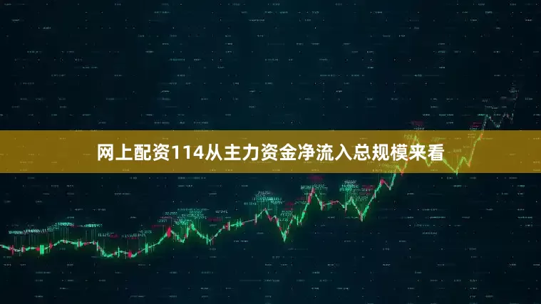网上配资114从主力资金净流入总规模来看